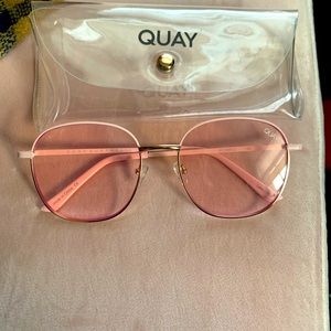 Quay Jezzabell pink blue light glasses